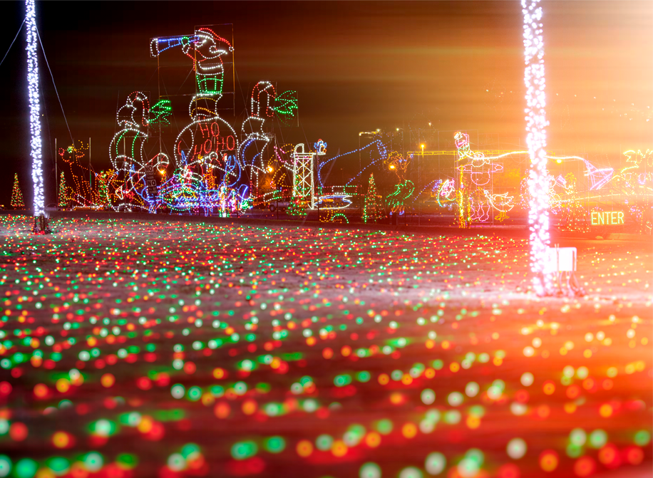 Sevierville Christmas lights