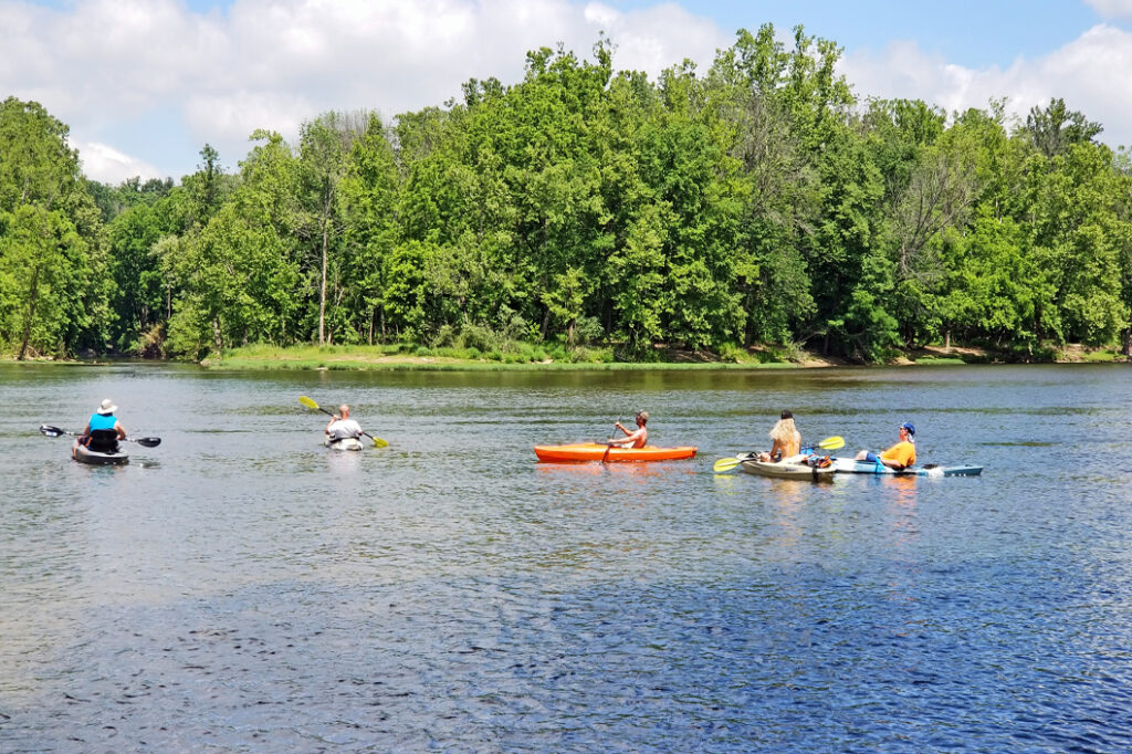 kayaking in Wytheville, Virginia