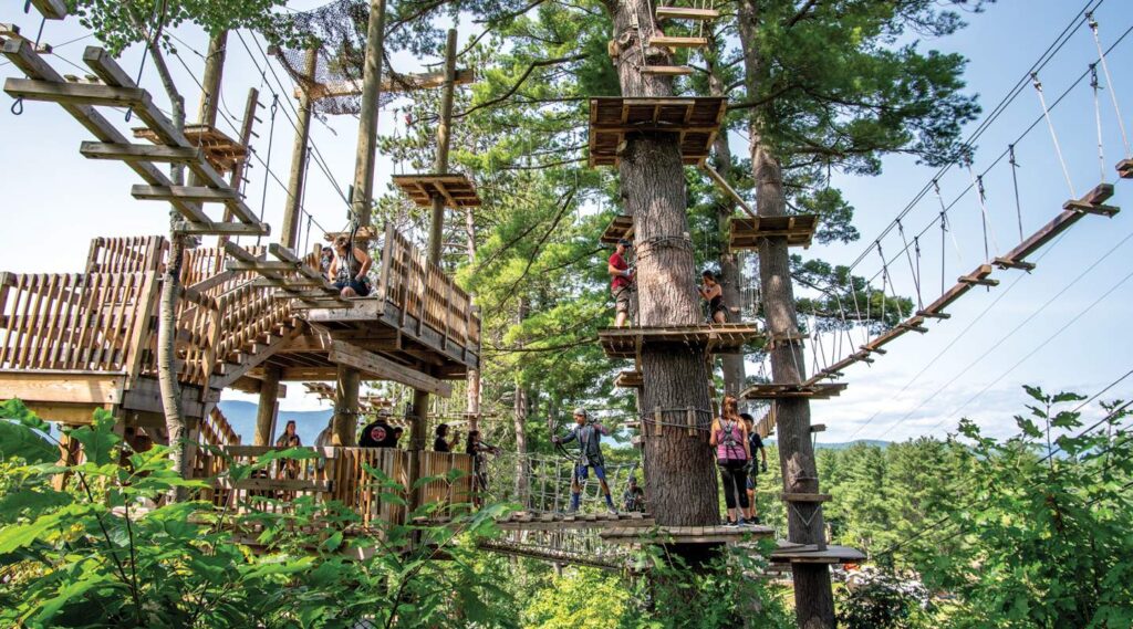 Bretton Woods Canopy Tour in the White Mountains