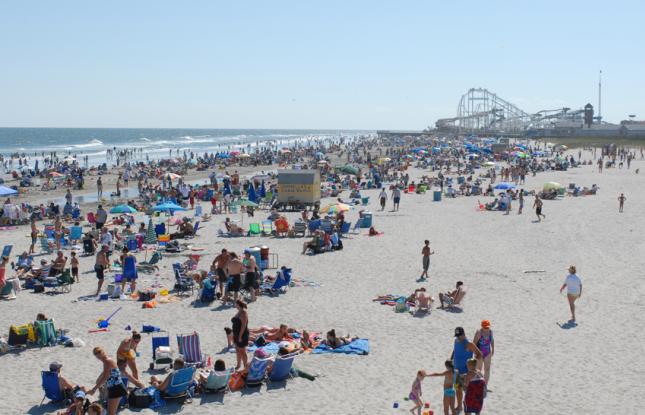 Wildwoods beach