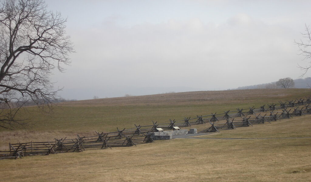 Antietam National Battlefield in the state of Maryland