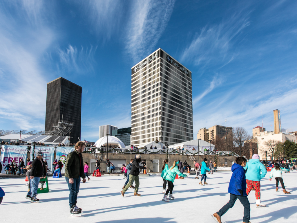 Rochester Holiday Ice Skating