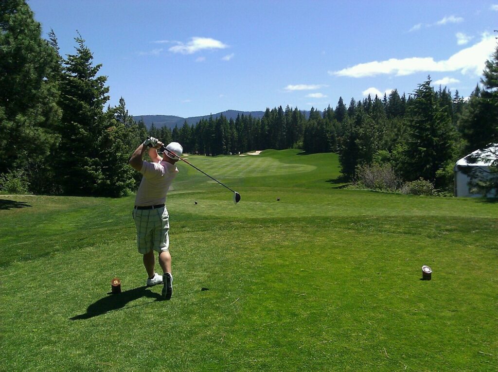 golfing at carbon county 